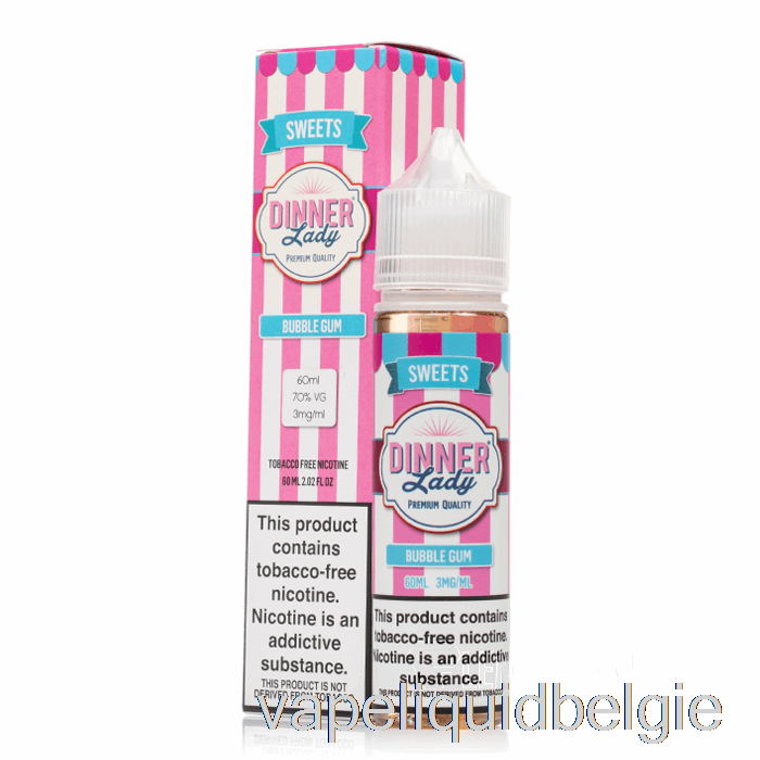 Vape Vloeibare Bubblegum - Vape Diner Dame E-vloeistof - 60 Ml 3 Mg